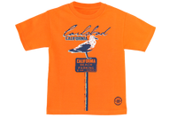 Carlsbad Surf Company "Seagull Parking" Kid's Tee - Orange