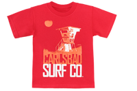 Carlsbad Surf Company "Tower 26" Kid's Tee - Red