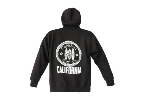Men's Full Zip Logo Hoodie - Charcoal Grey – Carlsbad